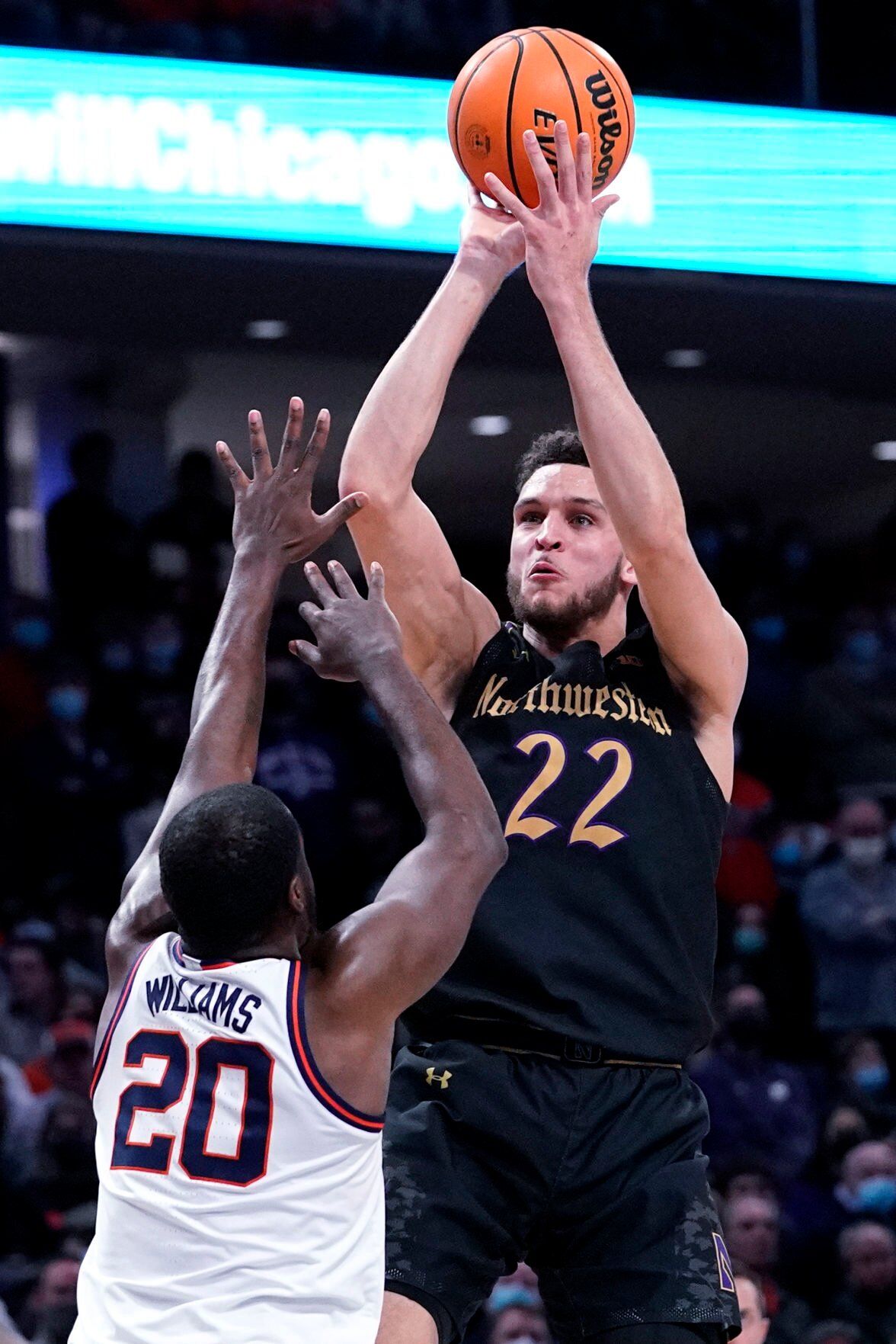 Illinois Northwestern Basketball